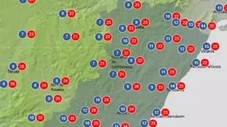'Veroño' para rato en Castellón: temperaturas máximas de hasta 28 grados