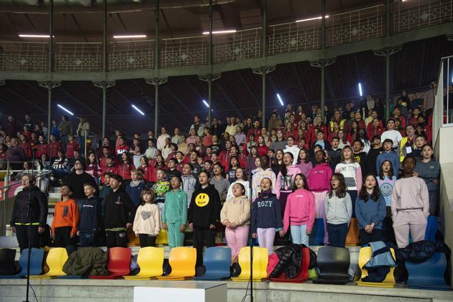 Ensayo de la cantata de los 200 años de las Escuelas Vedruna