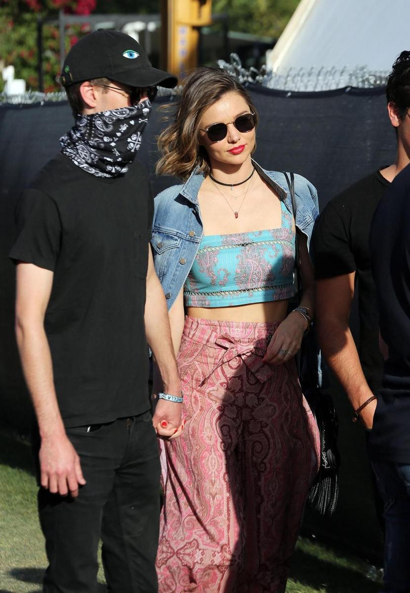 Miranda Kerr en el Festival Coachella 2016