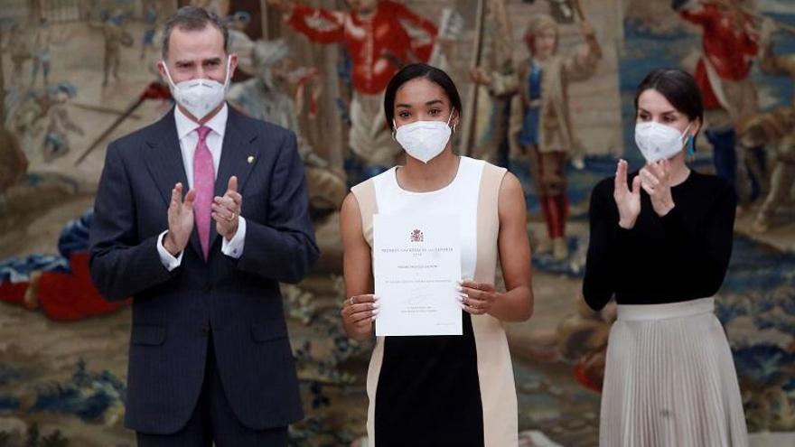 Paralluelo recoge el Premio Princesa Leonor al mejor deportista sub-18