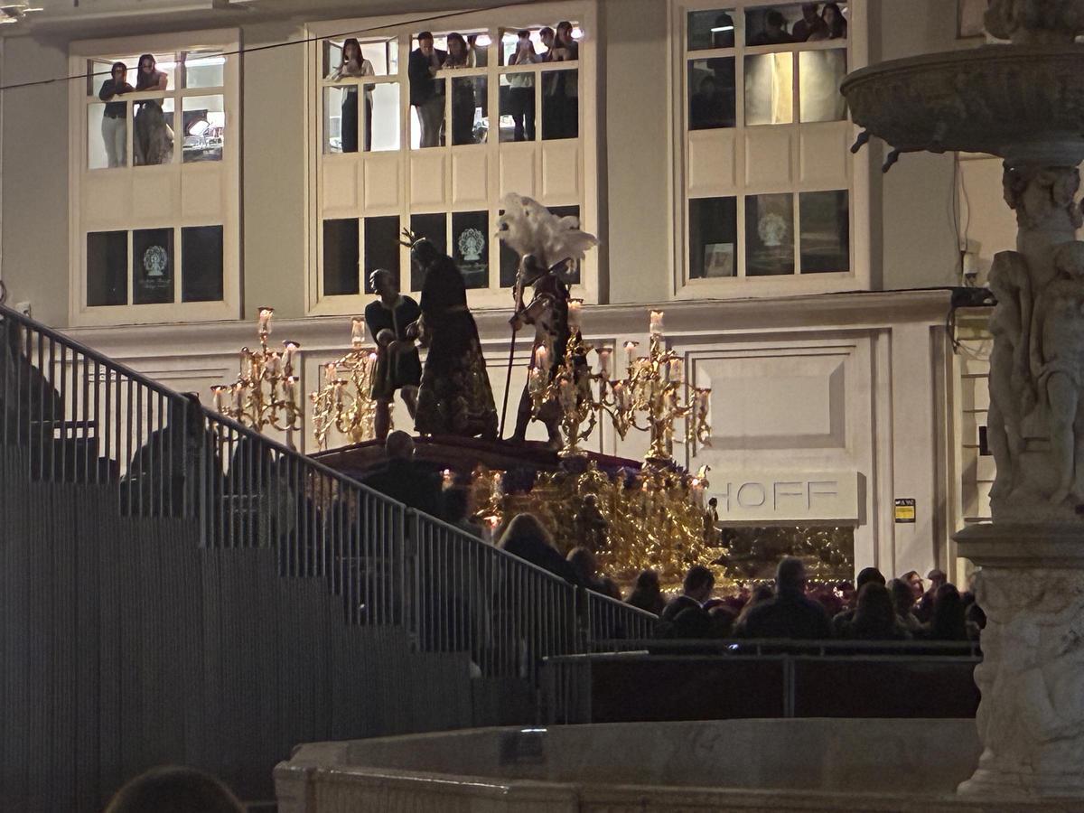 El Señor de la Puente en la plaza de la Constitución