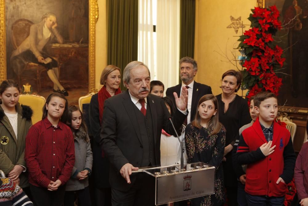 Brindis navideño de los alcaldes asturianos