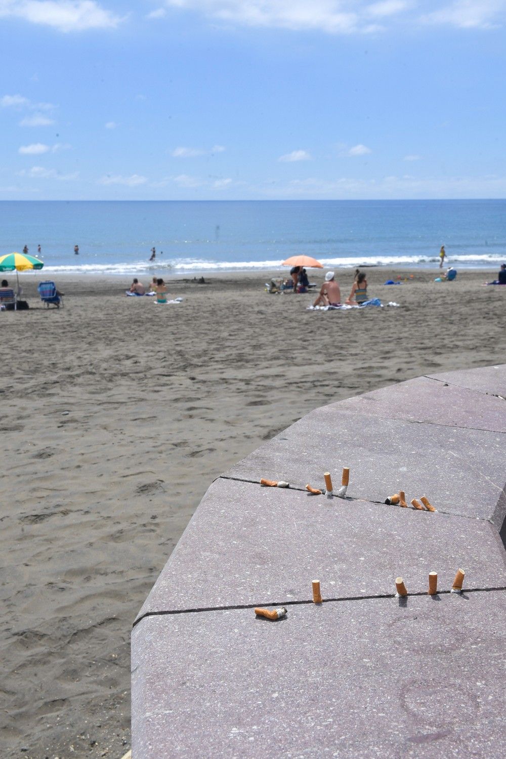 Playa de San Agustín, en San Bartolomé de Tirajana