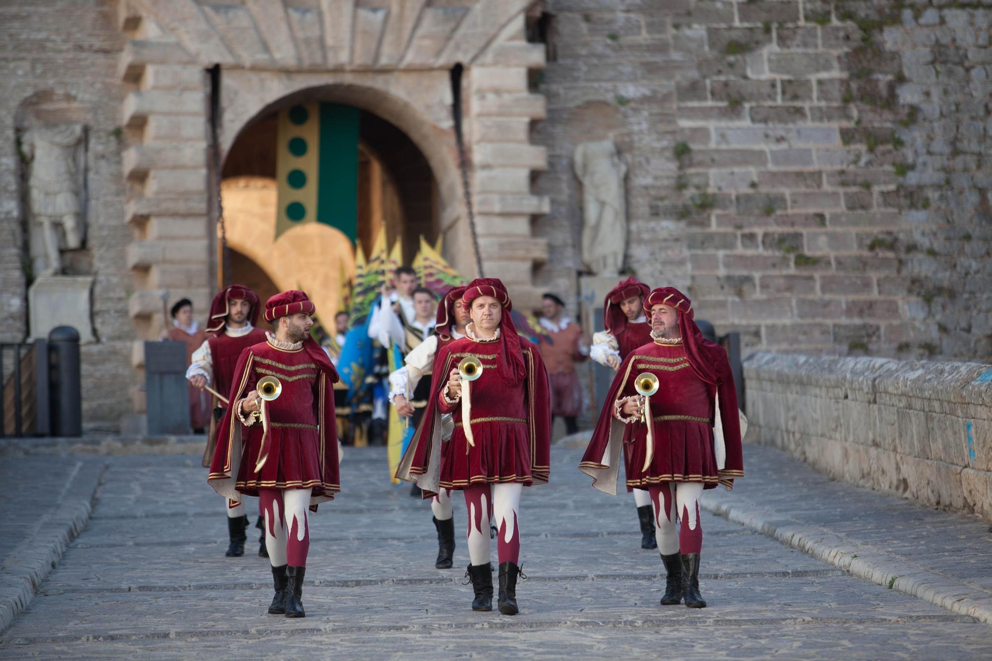 Edición de 2015 de la Feria Medieval de Ibiza.