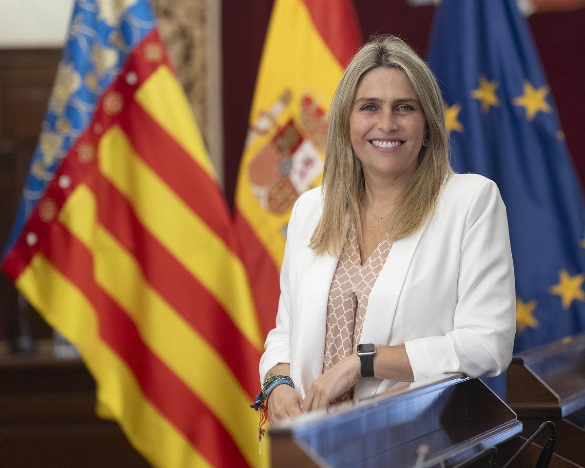 Marta Barrachina, presidenta de la Diputación de Castellón