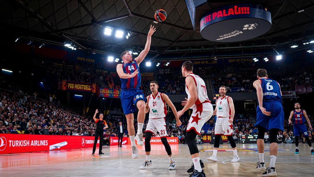 El Barcelona volvió a perder en el Palau Blaugrana, esta vez frente al Olimpia Milano