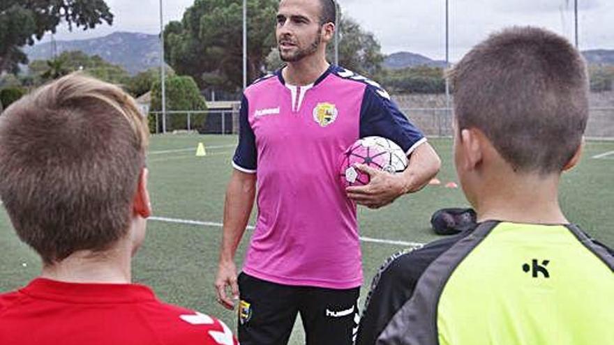 Pitu Comadevall és un dels organitzadors del torneig Costa Brava Soccer.