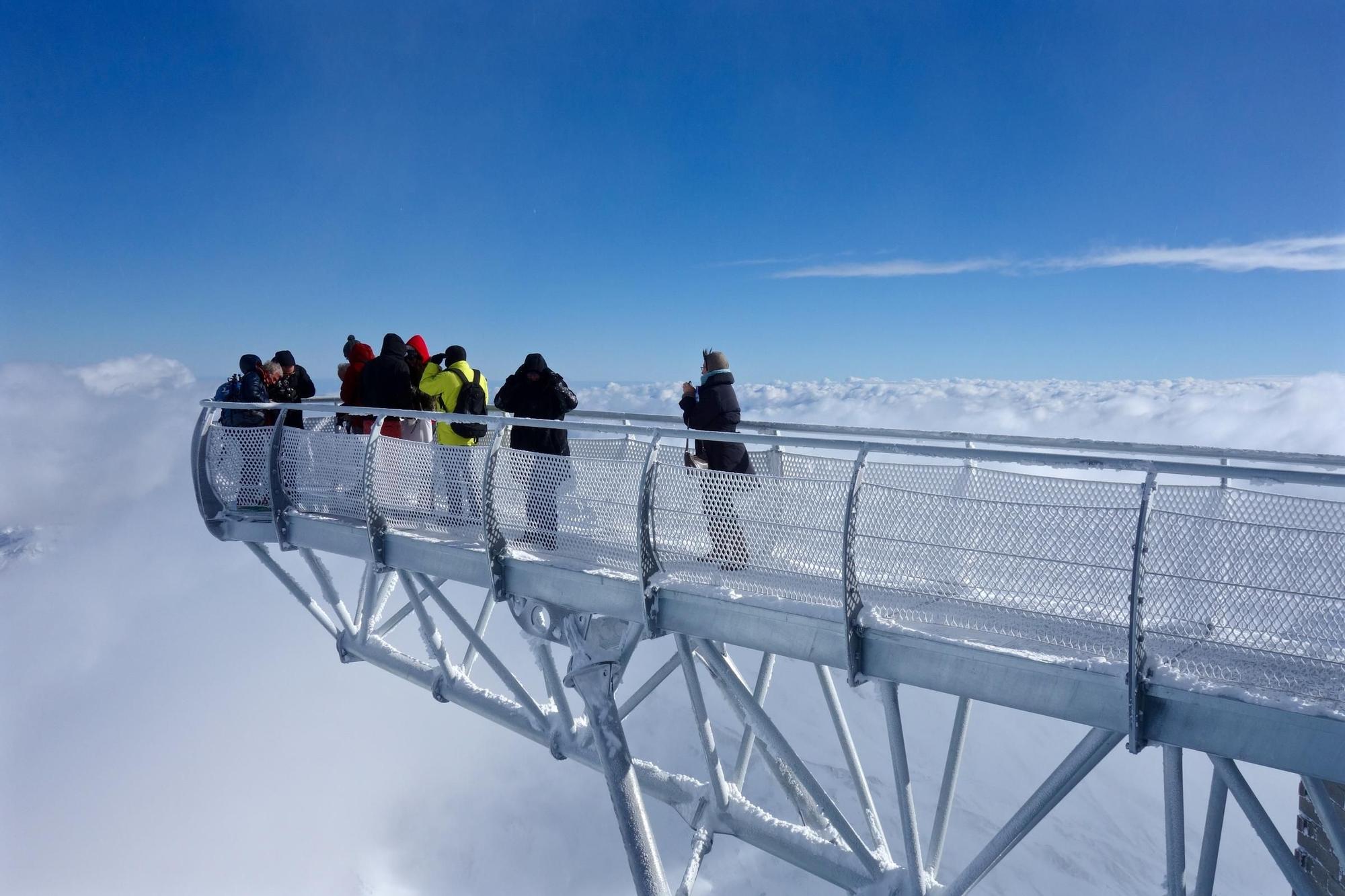 'Ponton dans le ciel' en Pic du Midi