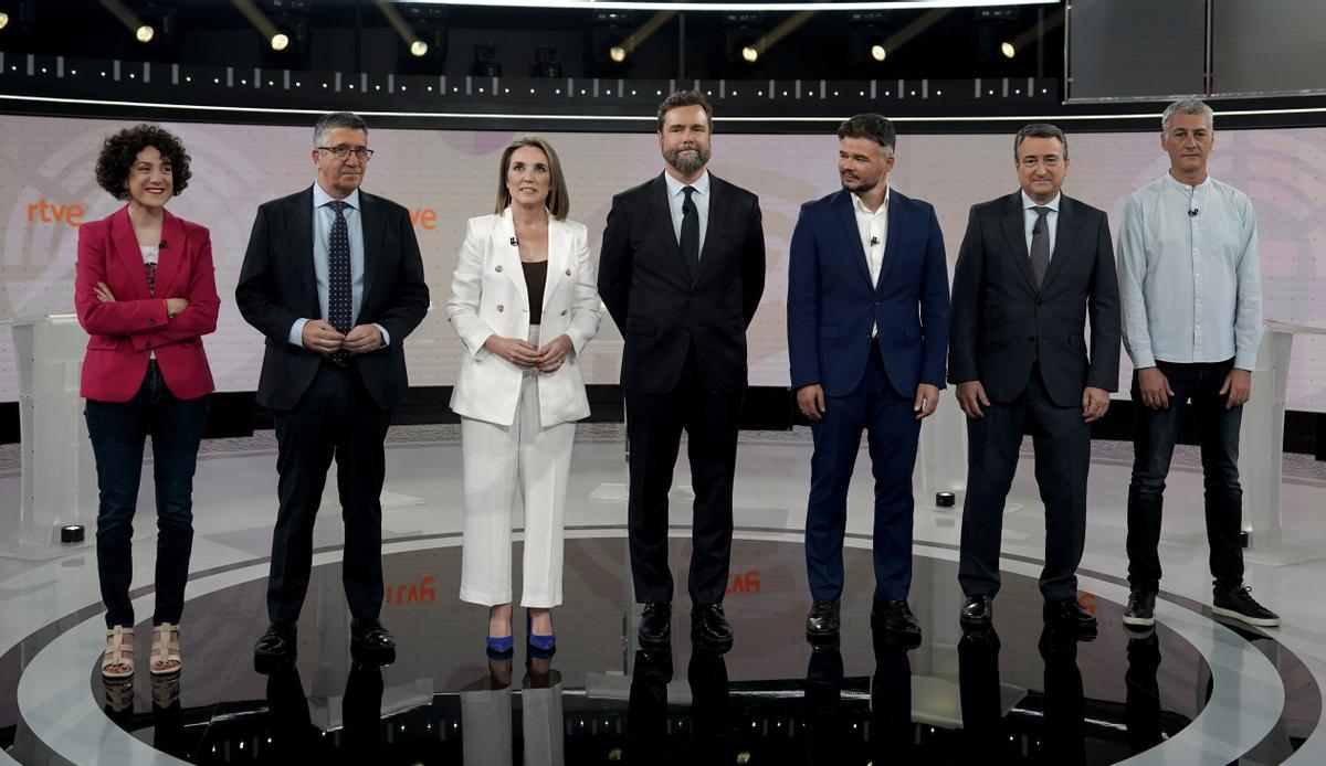 Debat a set a RTVE | El PSOE rebutja facilitar la investidura de Feijóo si guanya i el PP evita xocar amb Vox