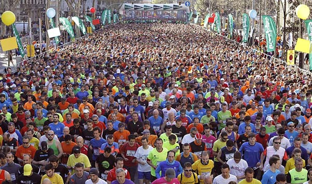 Doble triomf marroquí en la 35 Cursa d’El Corte Inglés.