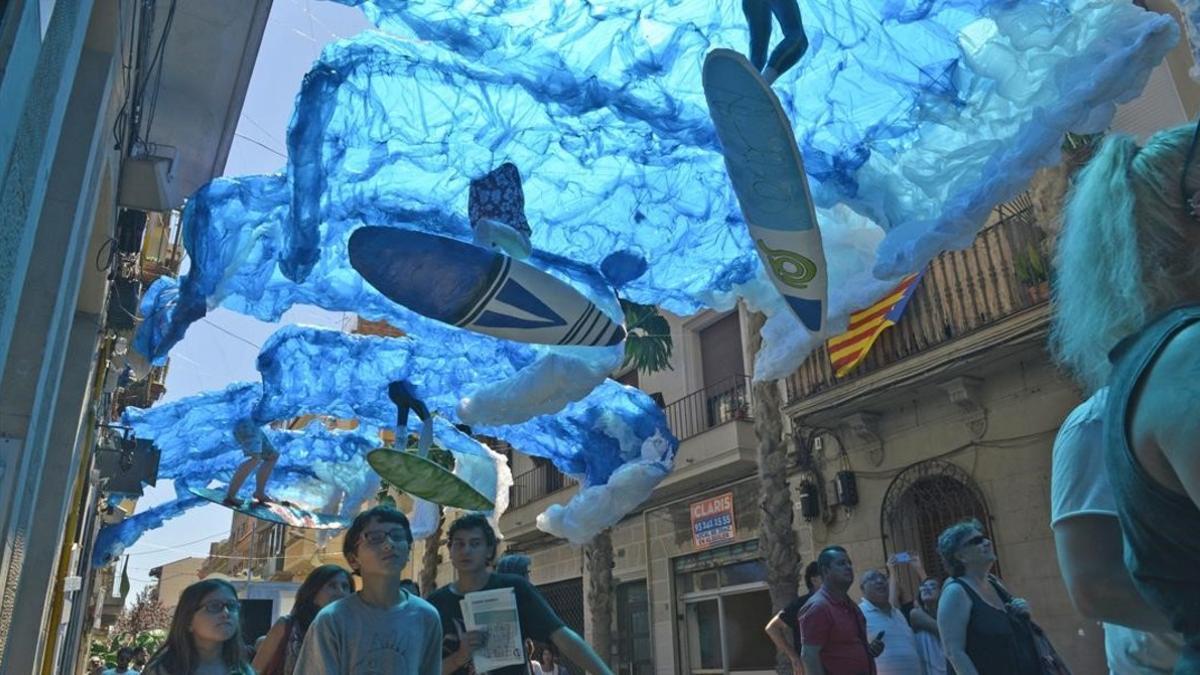 Festa Major de Gràcia. Calle de Verdi