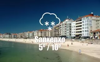 El tiempo en Sanxenxo: previsión meteorológica para hoy, viernes 23 de enero