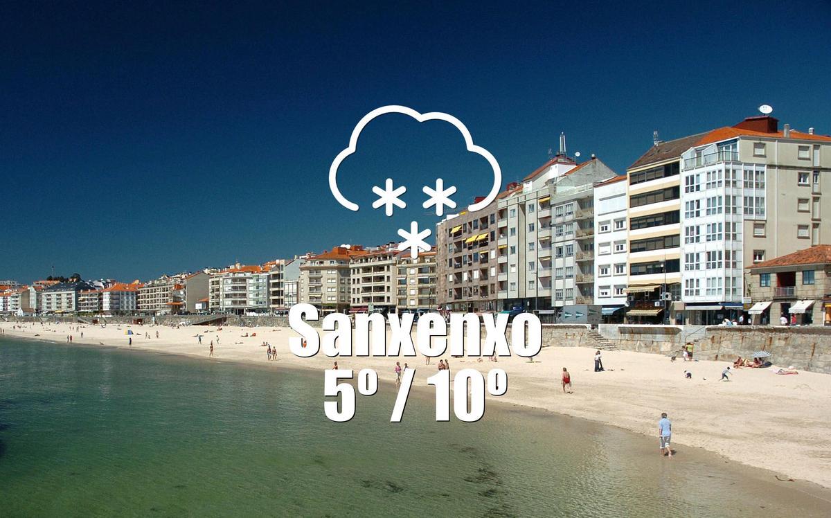 El tiempo en Sanxenxo: previsión meteorológica para hoy, viernes 23 de enero