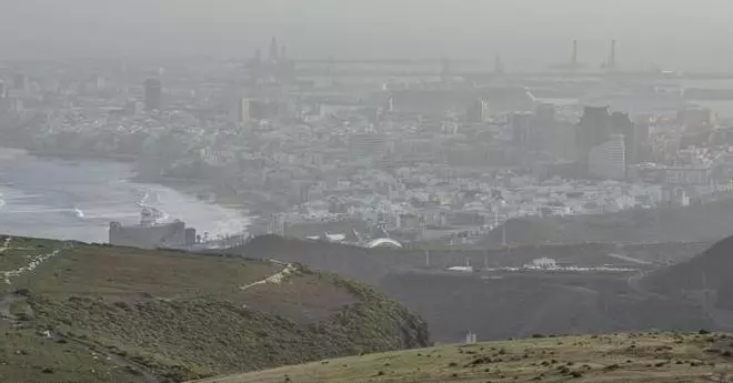 Calima en Las Palmas de Gran Canaria