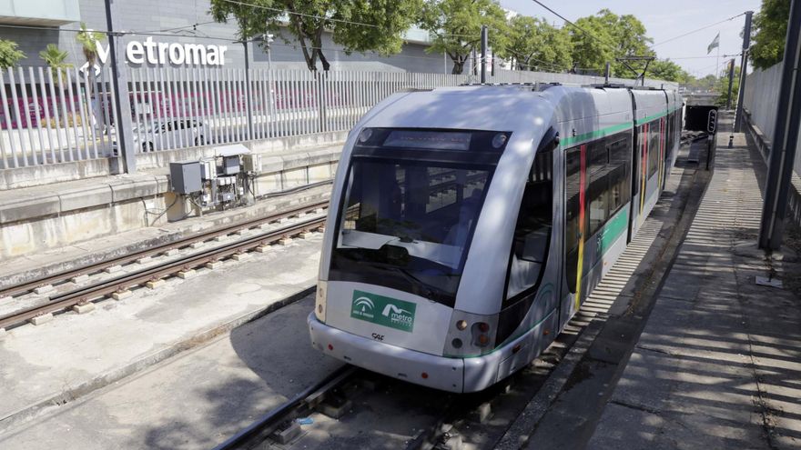 Mairena del Aljarafe es el punto de partida (o final) de la línea 1 del Metro. / José Luis Montero