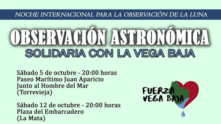 Torrevieja se suma a la noche internacional de la observación de la Luna