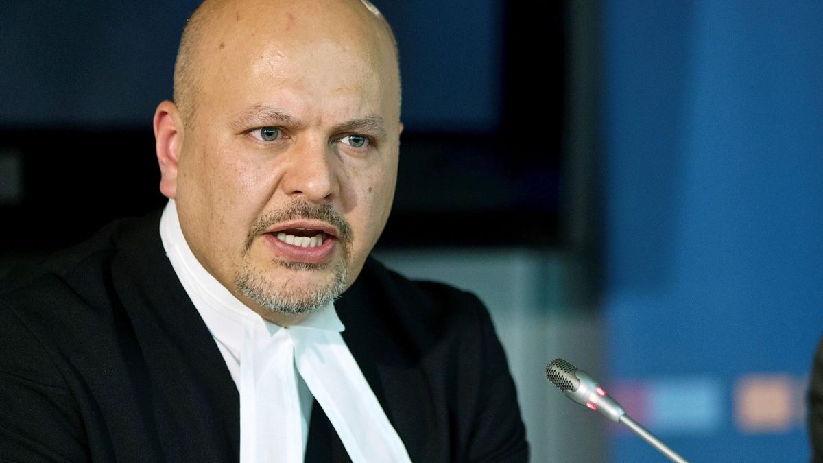 El Fiscal de la Corte Penal Internacional Karim Khan