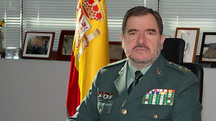 Fotografía del hasta ahora general jefe del Servicio de Información de la Guardia Civil, Pablo Salas.