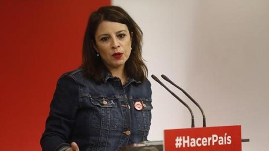 Lastra asegura que el &quot;PSOE no pactará con independentistas&quot;.