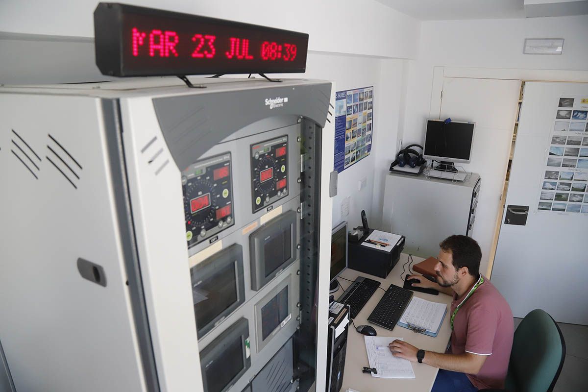 Las instalaciones de la AEMET en el aeropuerto de Córdoba