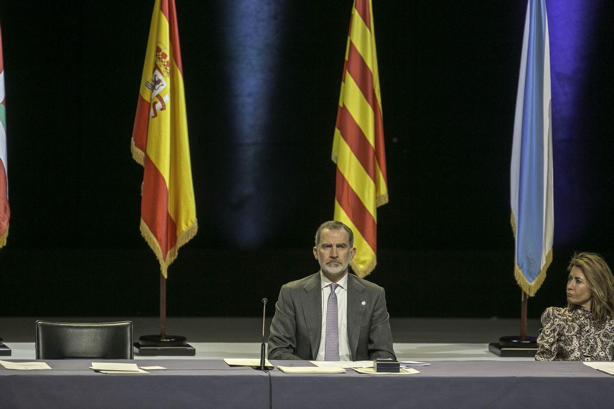 El rey Felipe VI preside en Barcelona la entrega de despachos a los nuevos jueces