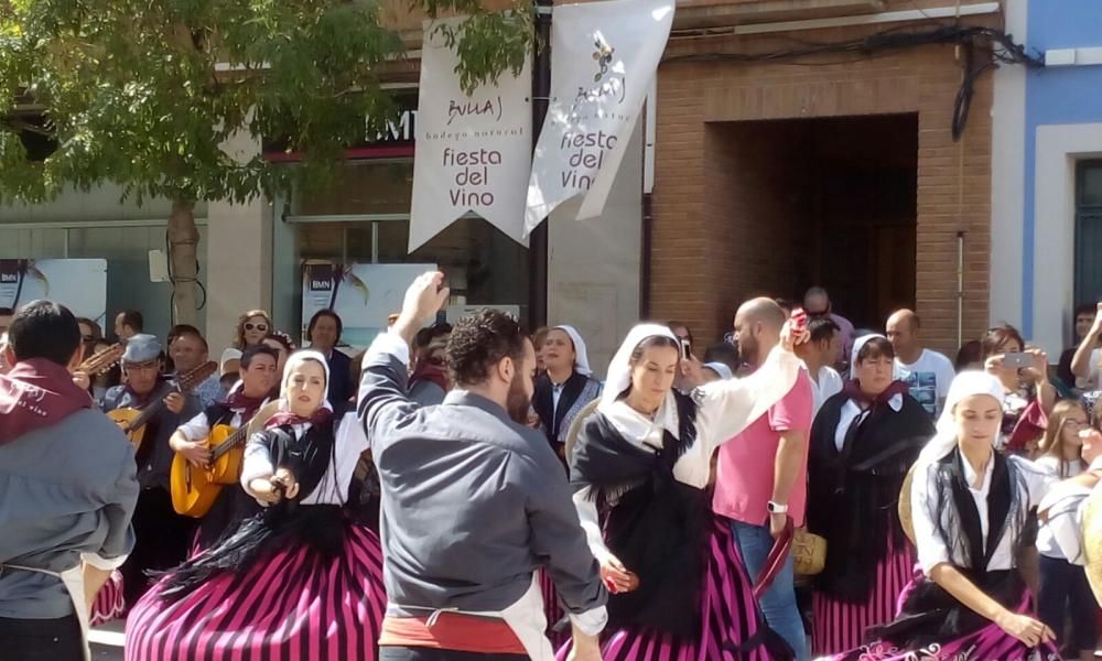 Las Fiestas del Vino de Bullas bendicen el primer