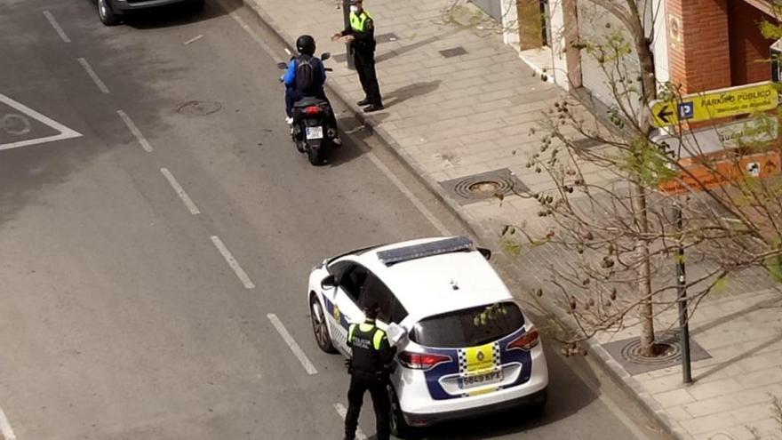 Un detenido y 26 denunciados en San Vicente por estar en la vía pública sin justificación