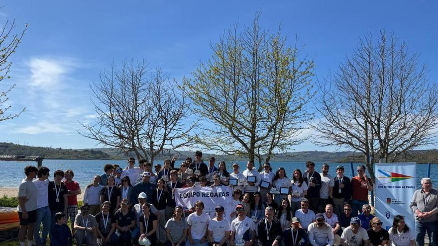 La ría de Vigo suma un nuevo título nacional de vaurien