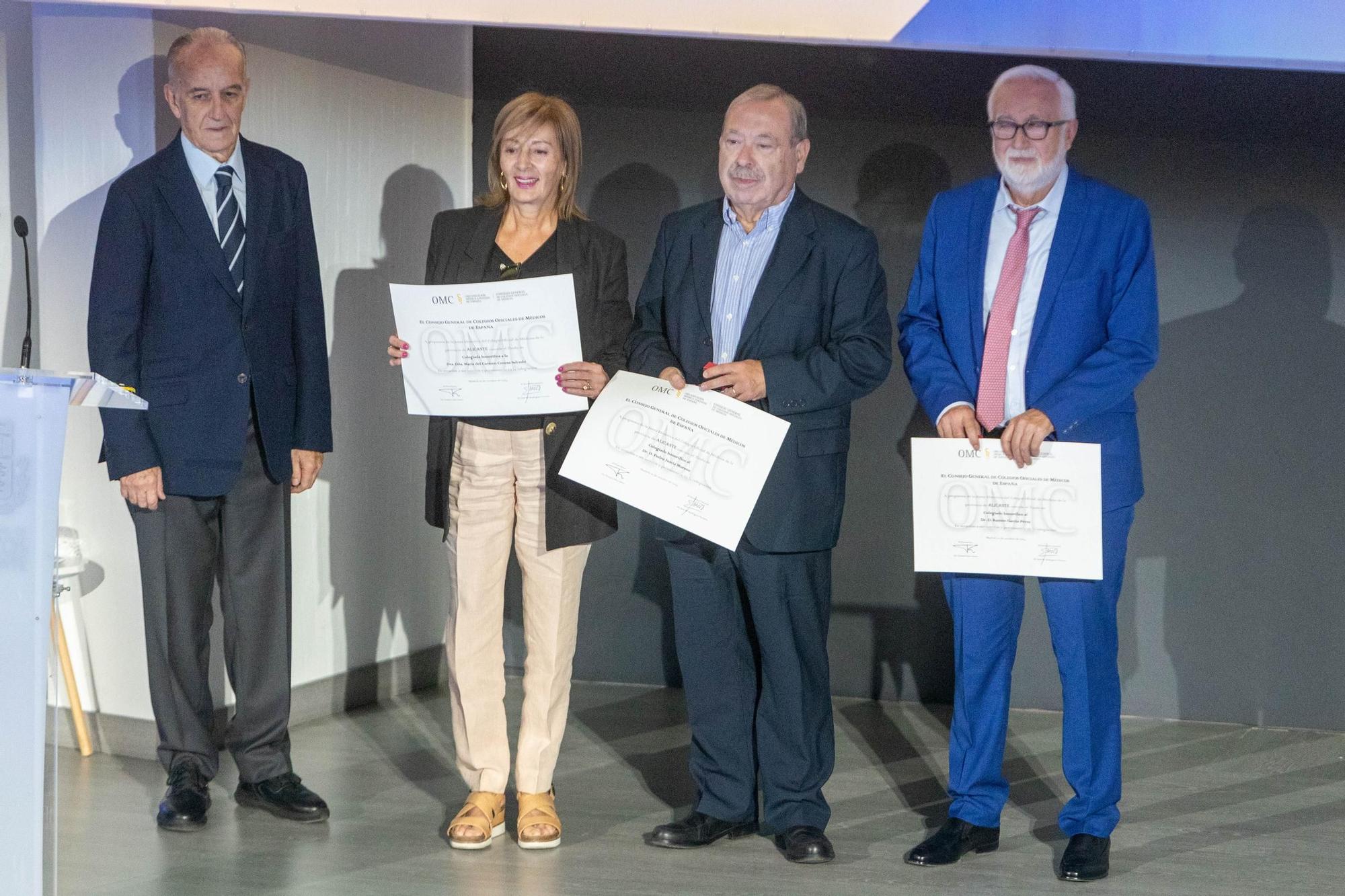 Distinciones a los médicos senior en Alicante