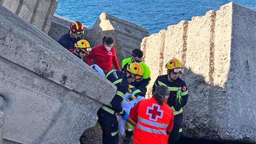 Dos rescates en el mar durante el fin de semana de Navidad en la provincia