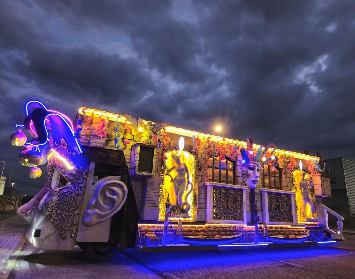 El artefacto ganador del Carnaval 2025.