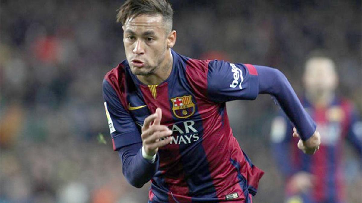 A Neymar le van los partidos que se dan en abierto en su país