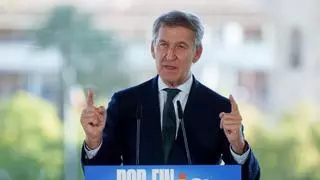 Feijóo y el Balón de Oro a De la Fuente: "A la edad de Luis se pueden conseguir cosas maravillosas como ser presidente de tu país"