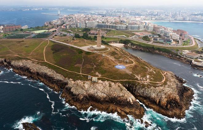 Vista de A Coruña