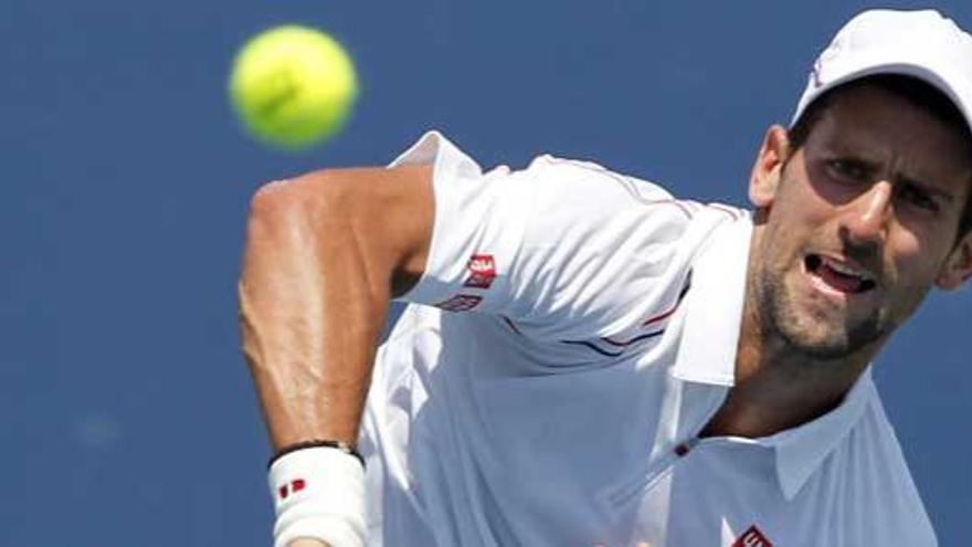 Djokovic, durante el torneo de Cincinnati.