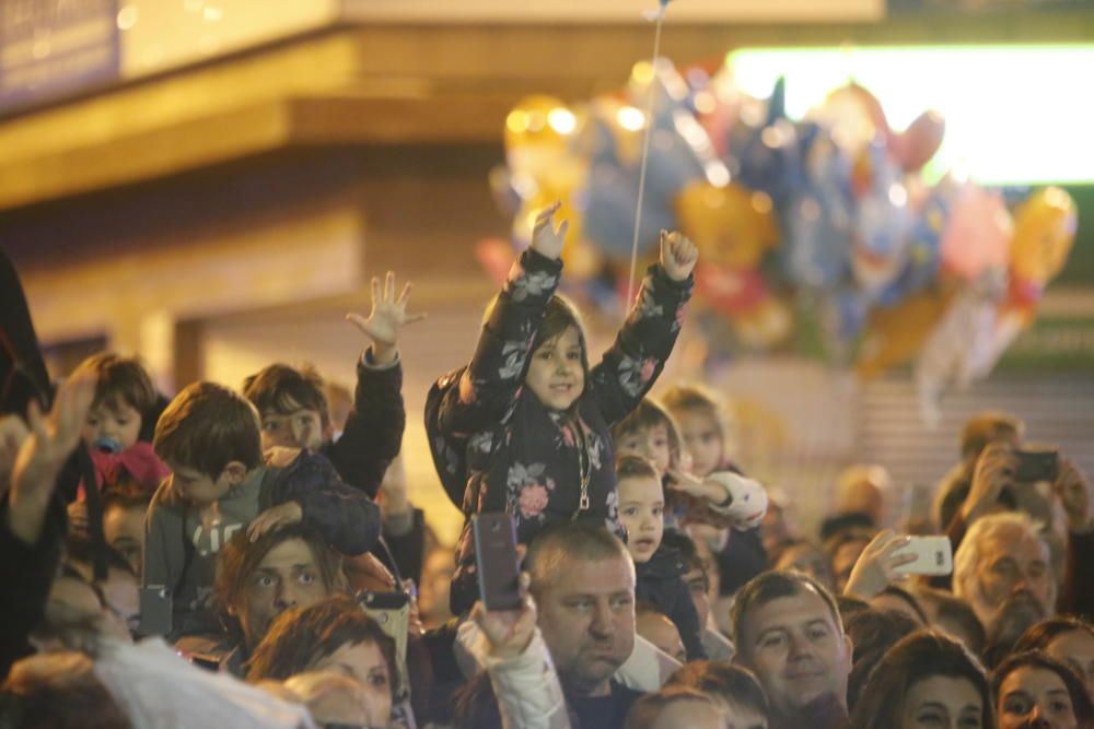 Cabalgata de los Reyes Magos en Alicante.