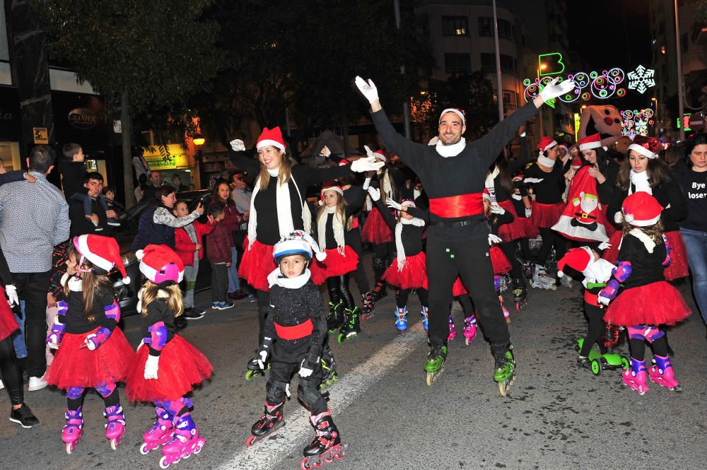 Cabalgata de Papá Noel en Elche