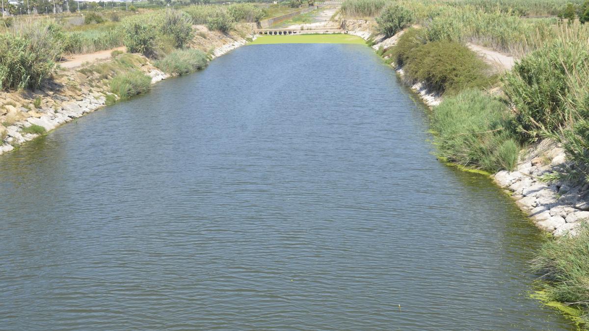La planta depuradora situada a escassos metres del llit del riu condueix solament aigua en un bon estat.