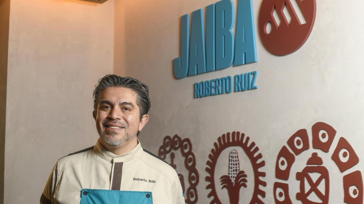 El cocinero Roberto Ruiz en el restaurante Jaiba MX.