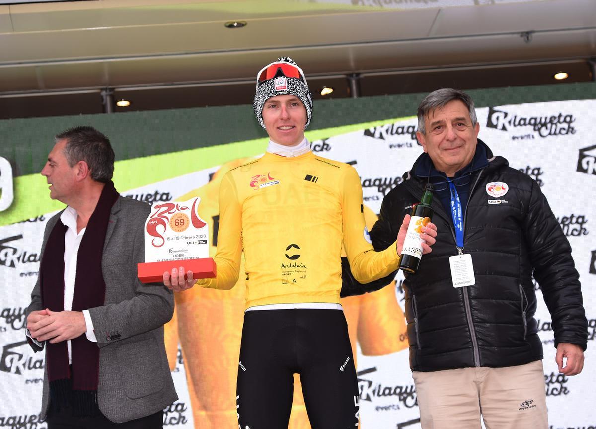 El esloveno Pogacar gana la primera etapa de la 69 edición de la Vuelta Ciclista a Andalucía-Ruta del Sol