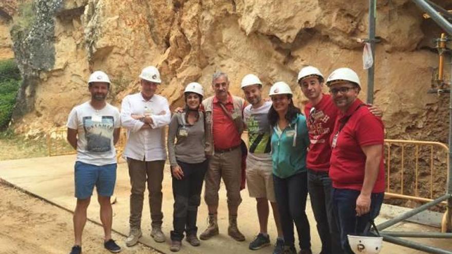 Tavernes estudia importar para la Cova del Bolomor el modelo de gestión de Atapuerca
