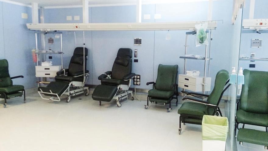 Nuevas salas para atender a los pacientes del Meixoeiro. // FdV