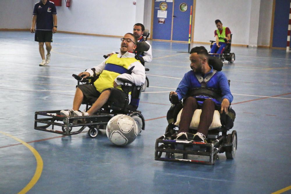 La Selección de Francia de «powerchair» se entrena en Callosa de Segura