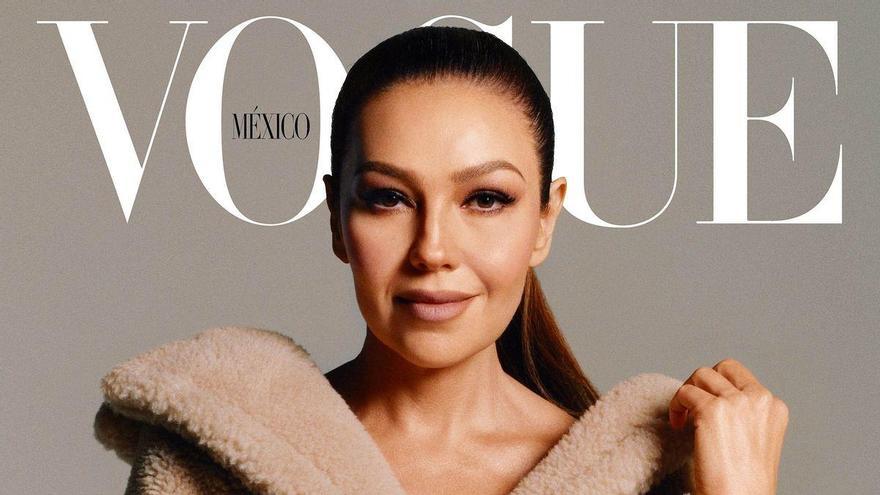 Thalía cumple su sueño de ser portada de Vogue