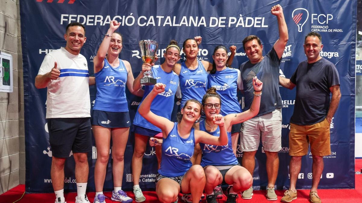 El Padel Cambrils ‘A’, campió de Primera Femenina