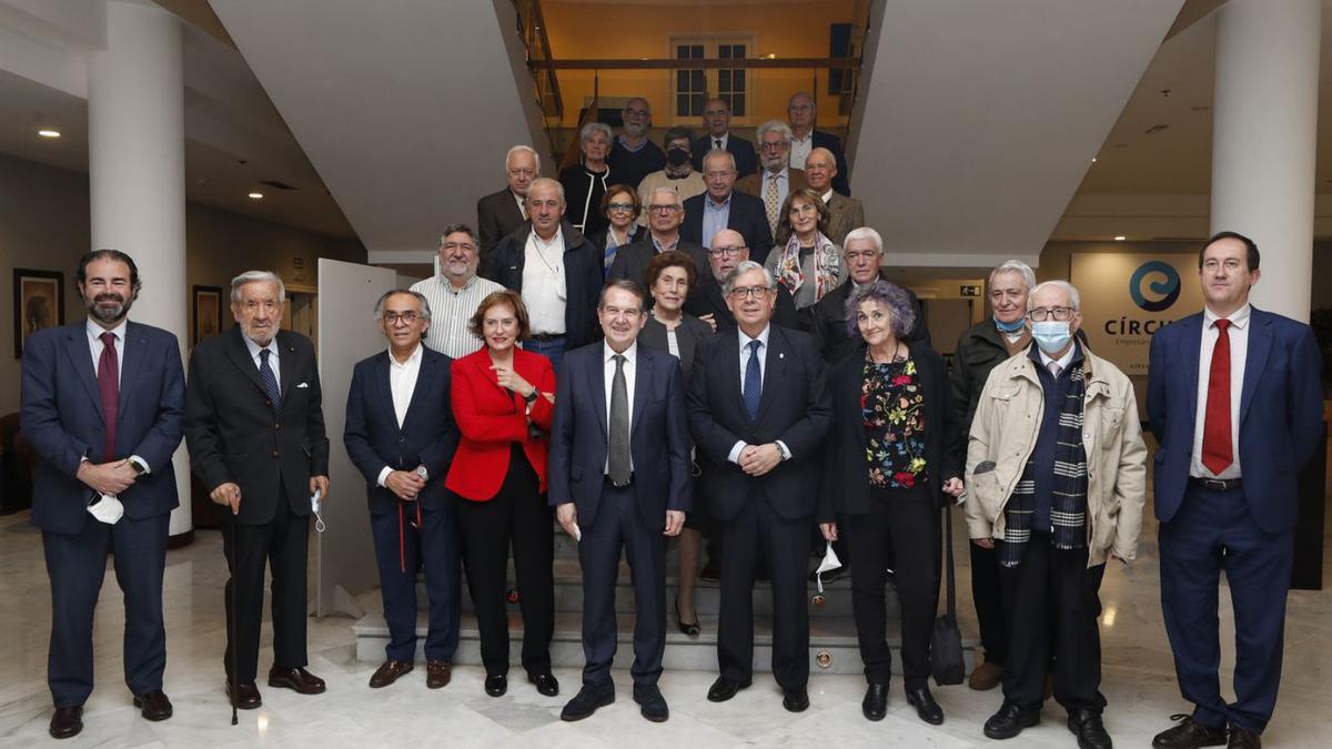 Comida de homenaje con los Vigueses Distinguido en el Círculo de Empresarios