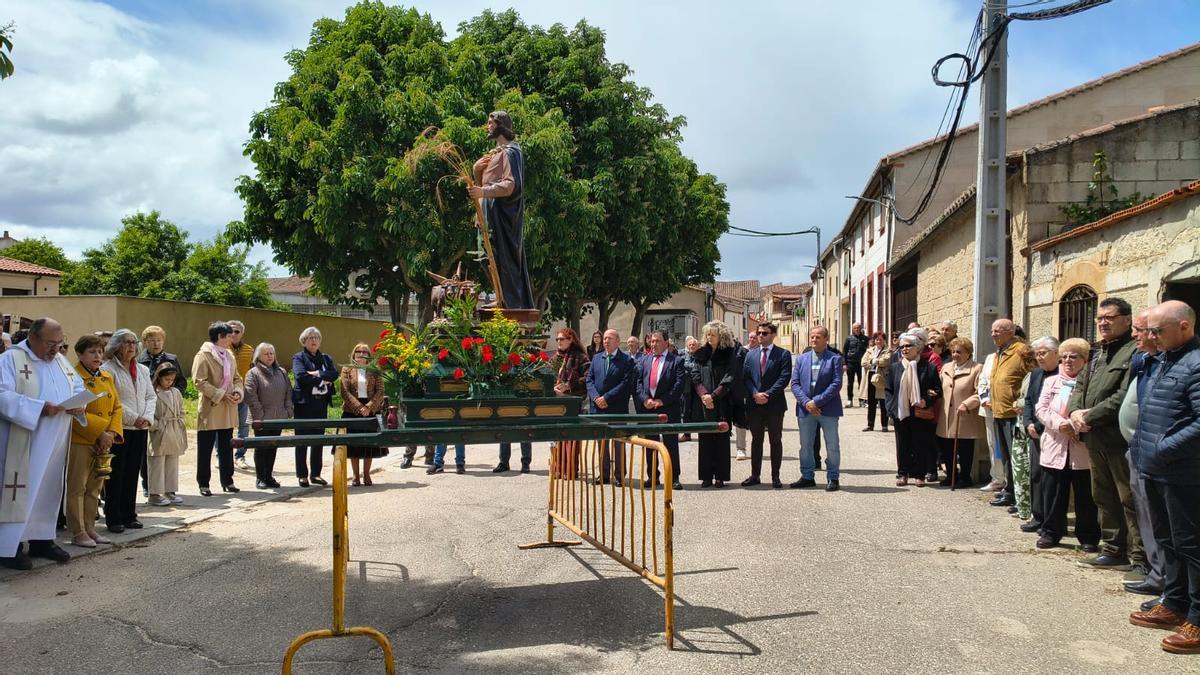 Celebración de San Isidro en Corrales del Vino