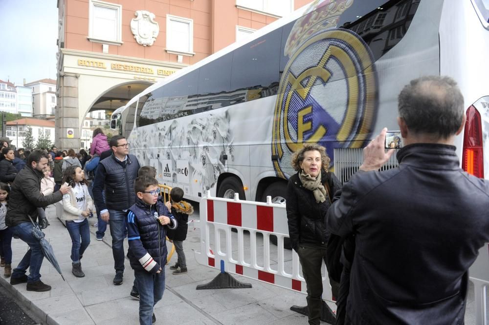 El Real Madrid ya está en A Coruña