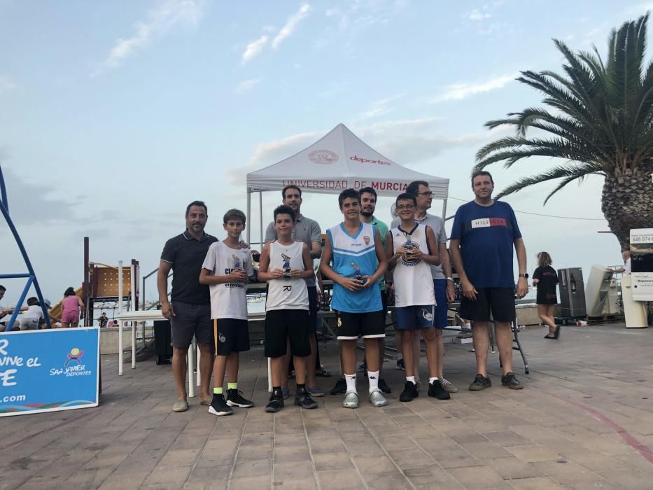 Entrega de premios del campeonato 3x3 La Ribera