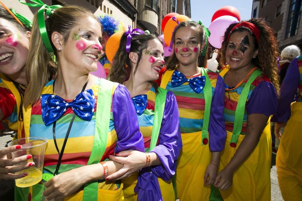 Descenso Folklórico del Nalón 2019: 40 carrozas y más de 4.000 personas